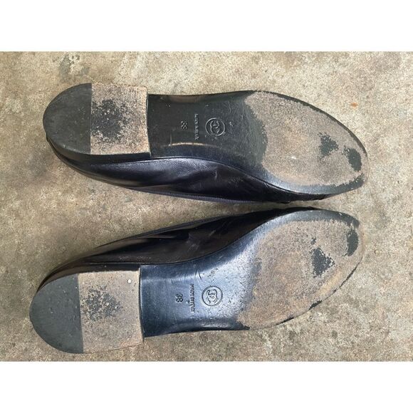 Authentic Chanel leather classic ballerina flats Size 38 - Picture 6 of 9